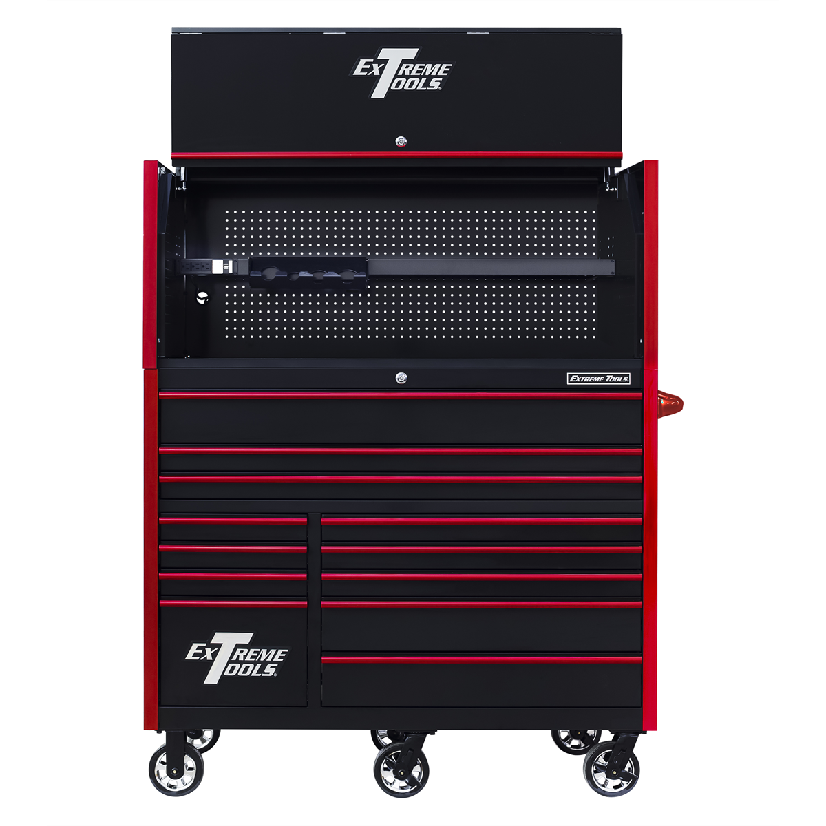 extreme-tools-55inch-hutch-roll-cabinet-combo-EXTRX5513HRKR.png Extreme Tools 55" Hutch-Roll Cabinet Combo EXTRX5513HRKR - Image 1