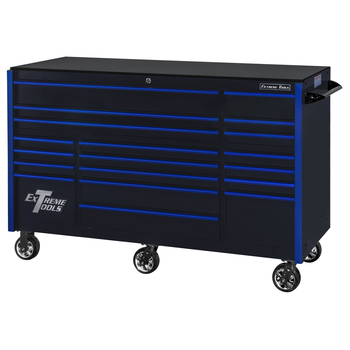 extreme-tools-TPL-bank-roller-black-blue-drawer-EXTRX723019RCBKBL-250_8fb4eb8a-abc7-4d53-9d06-3d519fac4034.png Extreme Tools TPL Bank Roller Black, Blue-Drawer EXTRX723019RCBKBL-250 - Image 1