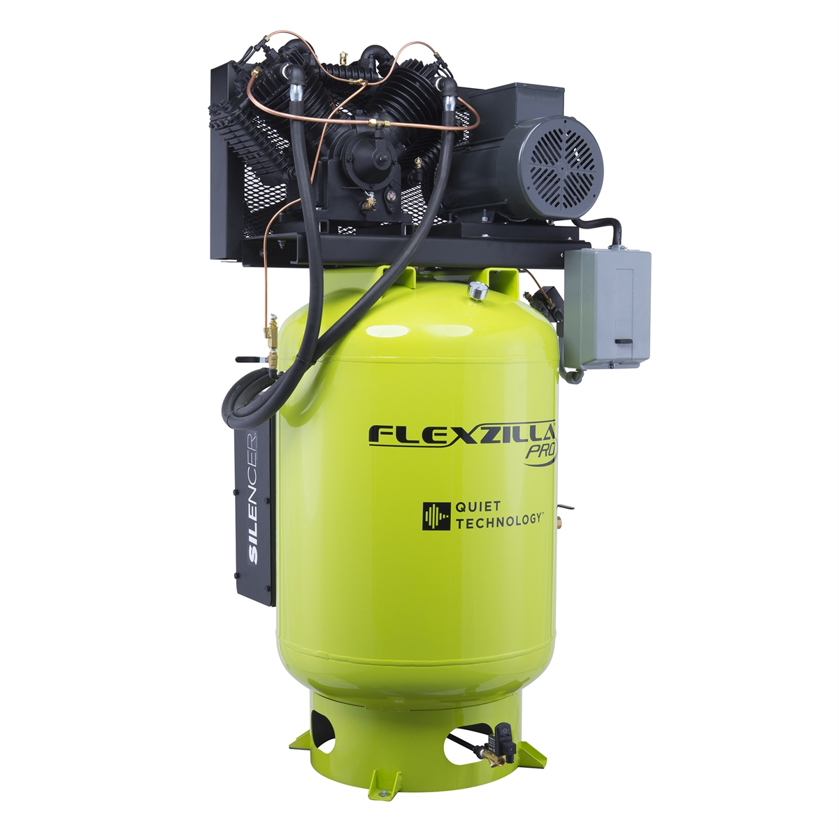 flexzilla-air-compressor-10HP-120-GAL-3PH-208V-vertical-LECFXS10V120V3-208.png Flexzilla Air Compressor 10HP, 120 GAL, 3 PH, 208V, Vertical LECFXS10V120V3-208 - Image 1