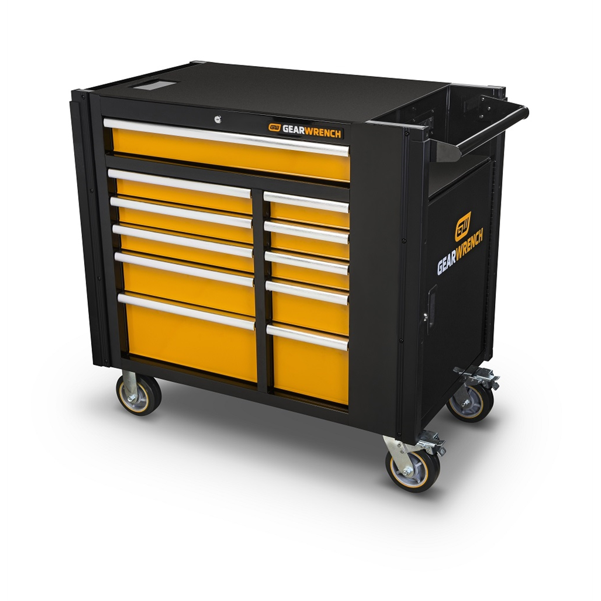 gearWrench-42inch-11-drawer-black-_-orange-mobile-work-station-KDT83169.png GearWrench 42''11 Drawer Black & Orange Mobile Work Station KDT83169 - Image 1