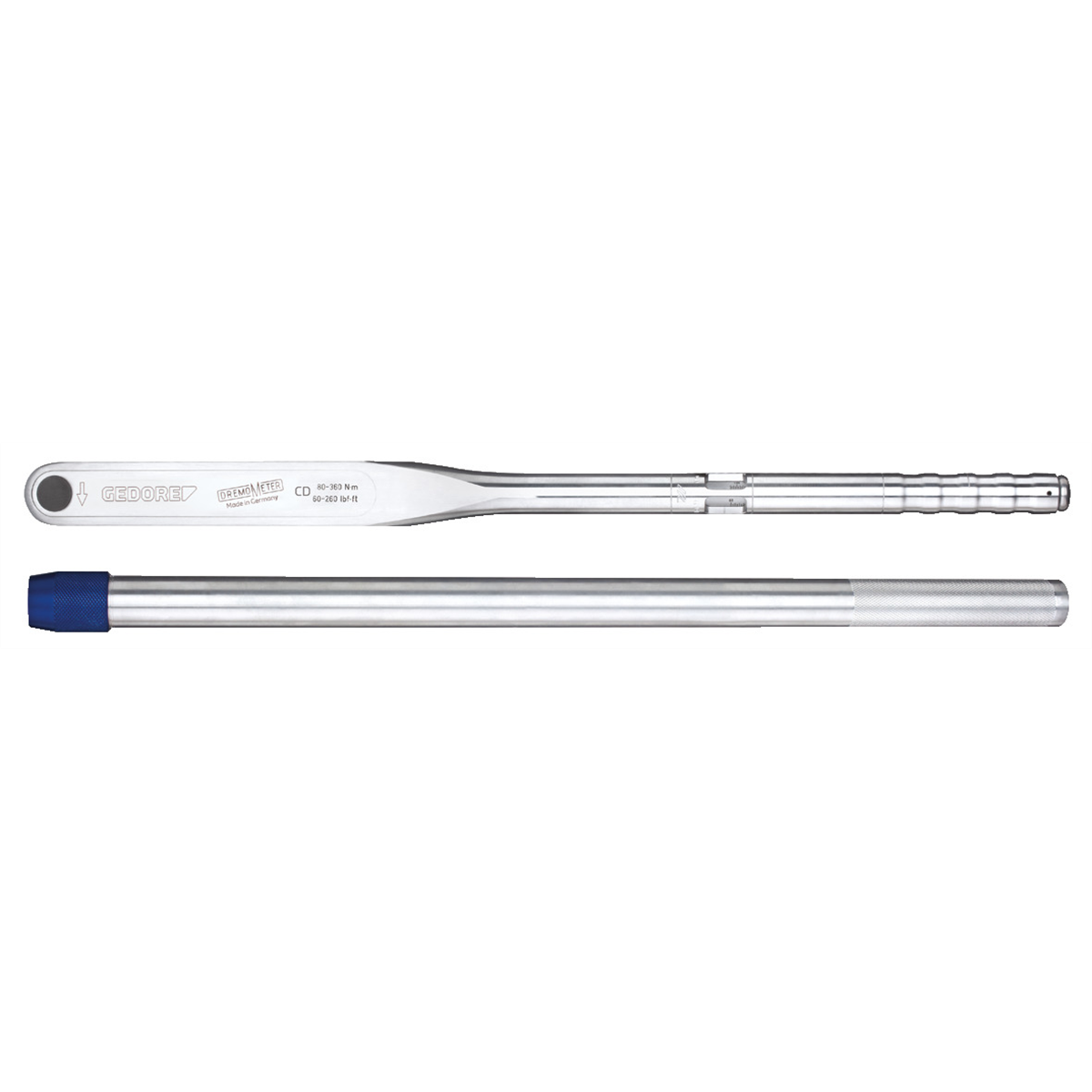 gedore-dremometer-industrial-torque-wrench-type-CDR-3-4in-drive-80-360-Nm-with-ALU-extension-tube-GED2927004.png Gedore Dremometer Industrial Torque Wrench; Type CDR; 3/4" Drive; 80-360 Nm; with ALU Extension Tube GED2927004 - Image 1