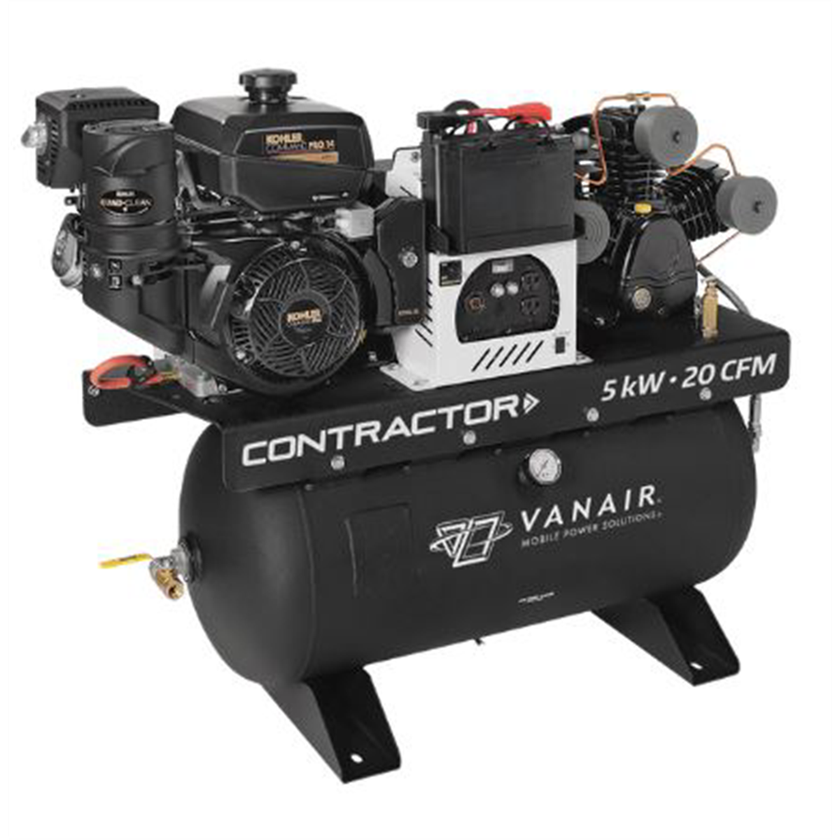 goodall-manufacturing-contractor-14HP-air-compressor-_-generator_20-CFM-30-gallon-tank-5kW-peak-power-GDL050712.png Goodall Manufacturing Contractor 14HP Air Compressor & Generator – 20 CFM, 30-Gallon Tank, 5kW Peak Power (GDL050712) - Image 1