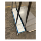 Gulf Wave Back Rack Steel Shelf with HD White Resin Cover GW-BKSPLRK