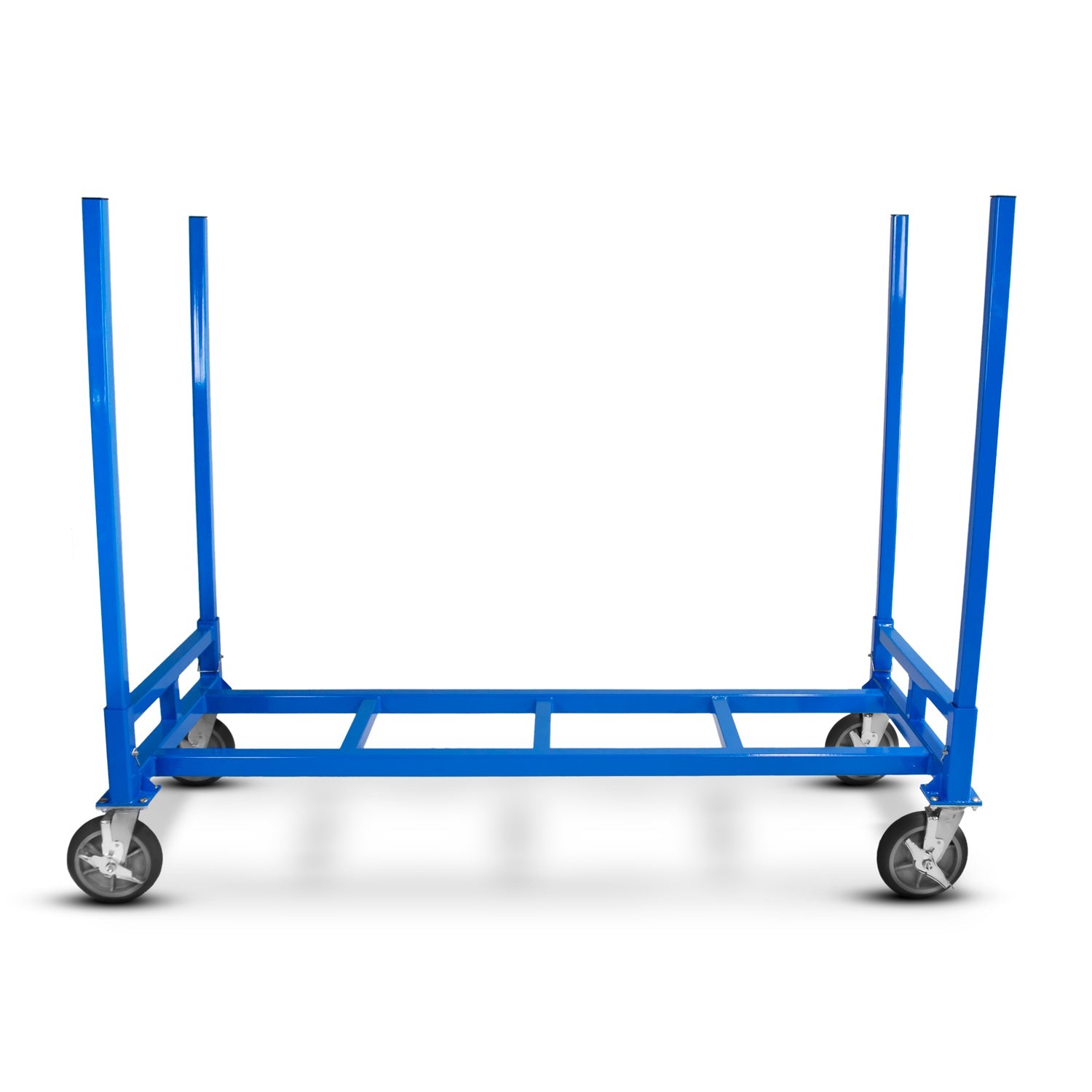 gulf-wave-blue-manatee-heavy-duty-6Ft-material-handling-cart-GWC-M66.jpg Gulf Wave Manatee Heavy Duty 6 Ft. Material Handling Cart GWC-M66 - Image 1