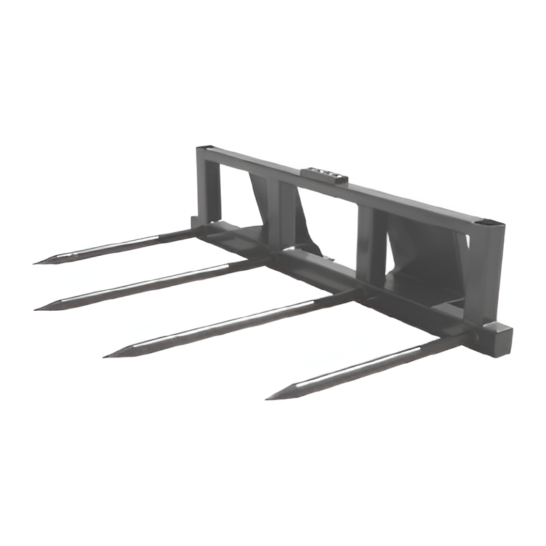 haugen-attachments-large-square-bale-spears.png Square Bale Spears | Large | Haugen Attachments - Image 1