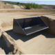Quick Attach Standard Capacity Bucket | 30'' Height | Low Profile | Haugen Attachments - Image 2