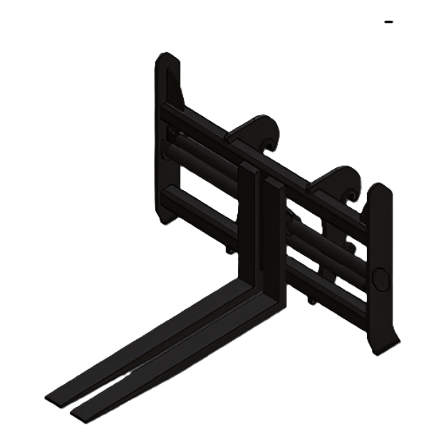 haugen-attachments-wheel-loader-pipe-forks-hydraulic-positioning.png Wheel Loader Pipe Forks | Hydraulic Positioning | Haugen Attachments - Image 1