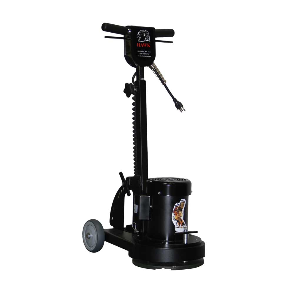 hawk-enterprises-10-mini-mighty-floor-machine-with-telescoping-handle-F60-10ST-TH.jpg Floor Machine | Mighty Mini 10'' | Hawk Enterprises F60-10ST-TH - Image 1