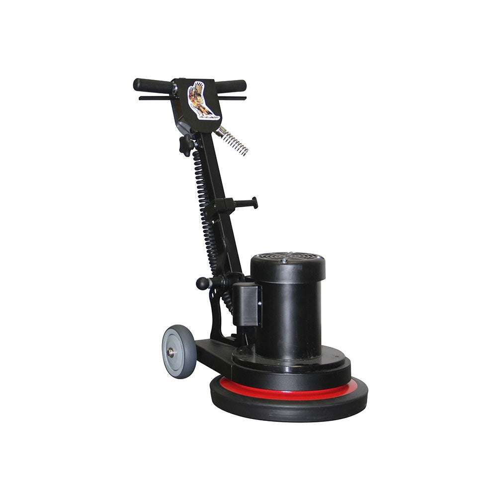 hawk-enterprises-mighty-13-floor-machine-with-telescopic-36-48-handle-F60-13TH-01.jpg Mighty Floor Machine | 13'' | Hawk Enterprises F60-13TH-01 - Image 1