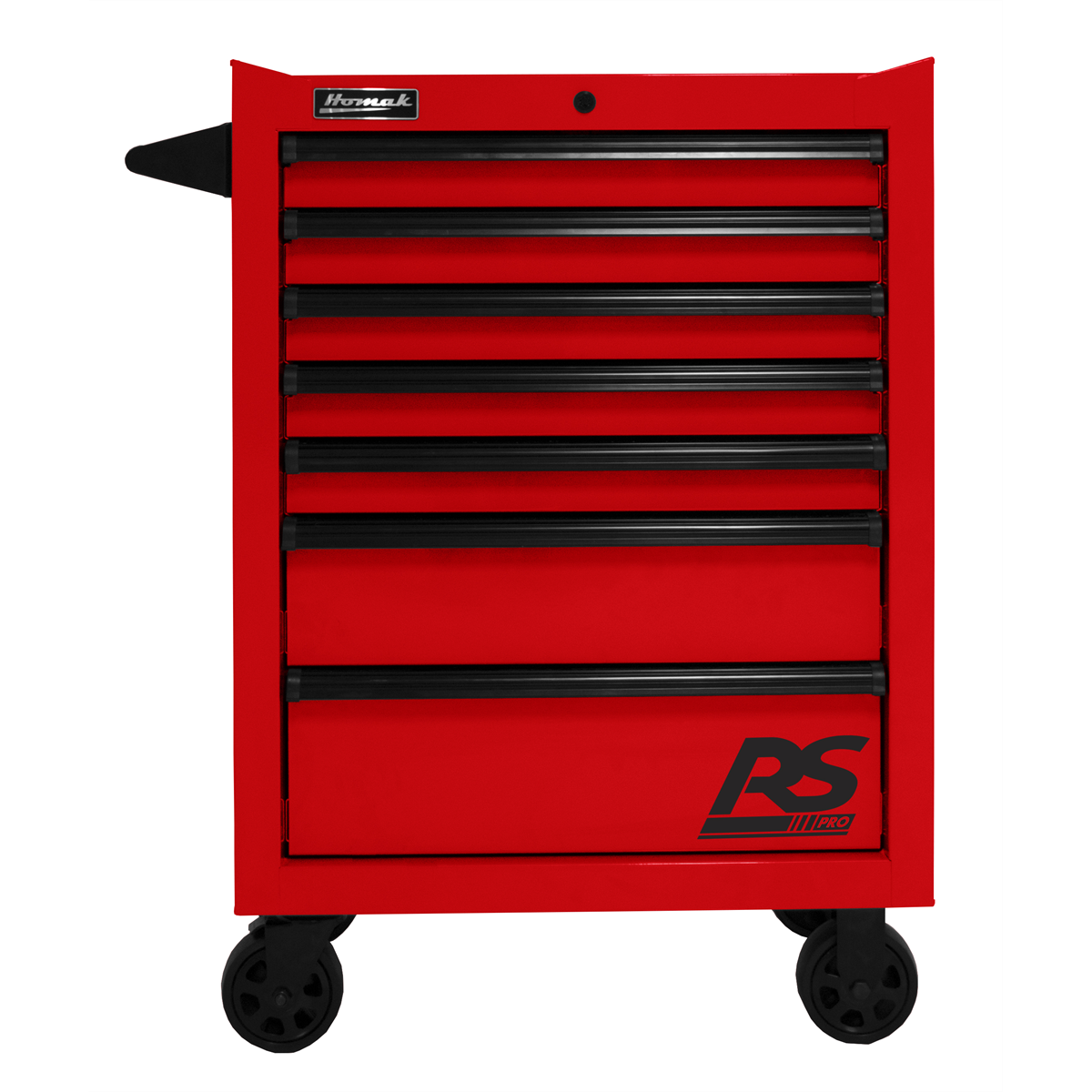 homak-manufacturing-27in-RS-PRO-7-drawer-roller-cabinet-with-24in-depth-HOMRD04027770.png Homak Manufacturing 27'' RS PRO 7-Drawer Roller Cabinet with 24'' Depth HOMRD04027770 - Image 1