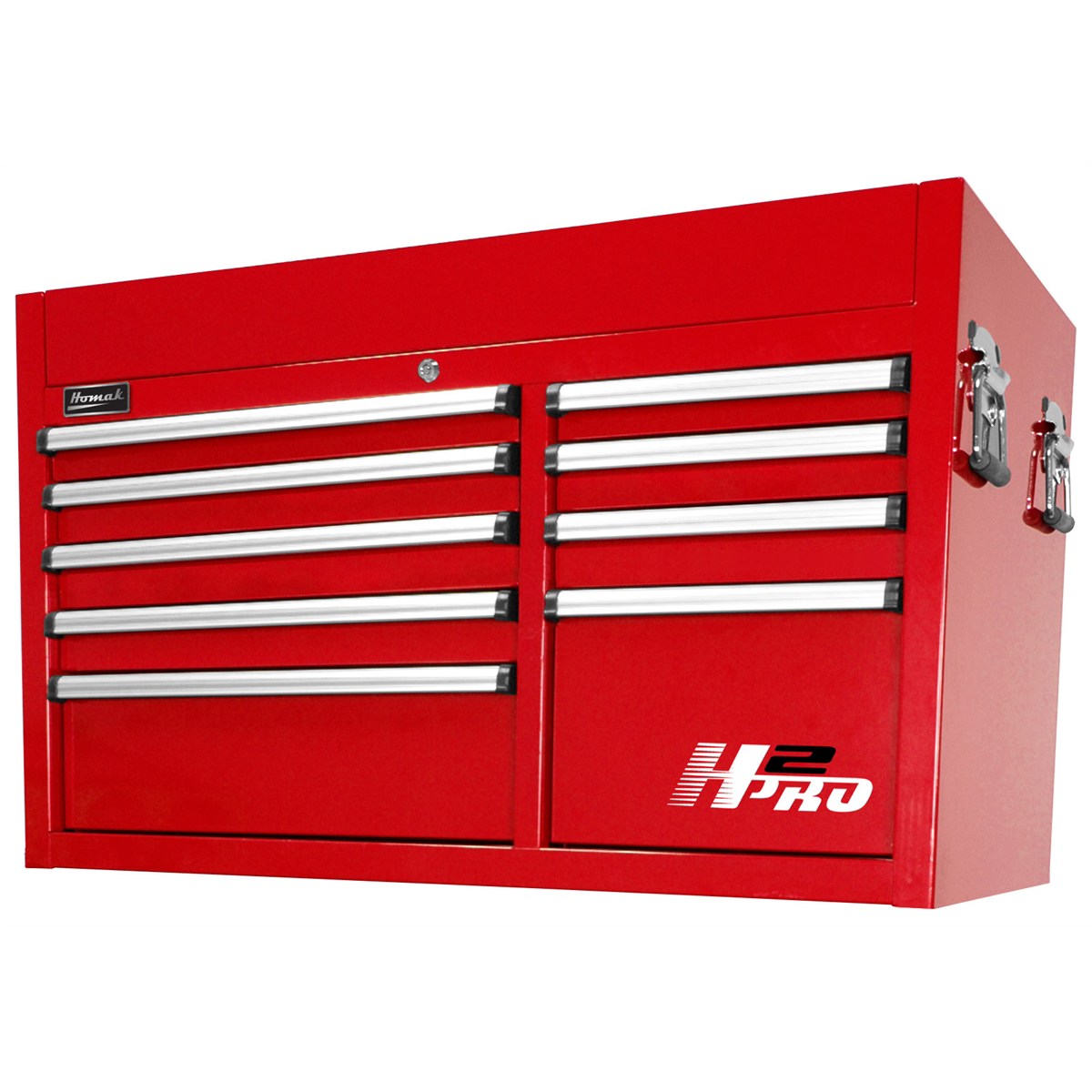 homak-manufacturing-41in-H2Pro-8-drawer-top-chest-red-HOMRD02041091.png Homak Manufacturing 41'' H2Pro 8 Drawer Top Chest - Red HOMRD02041091 - Image 1