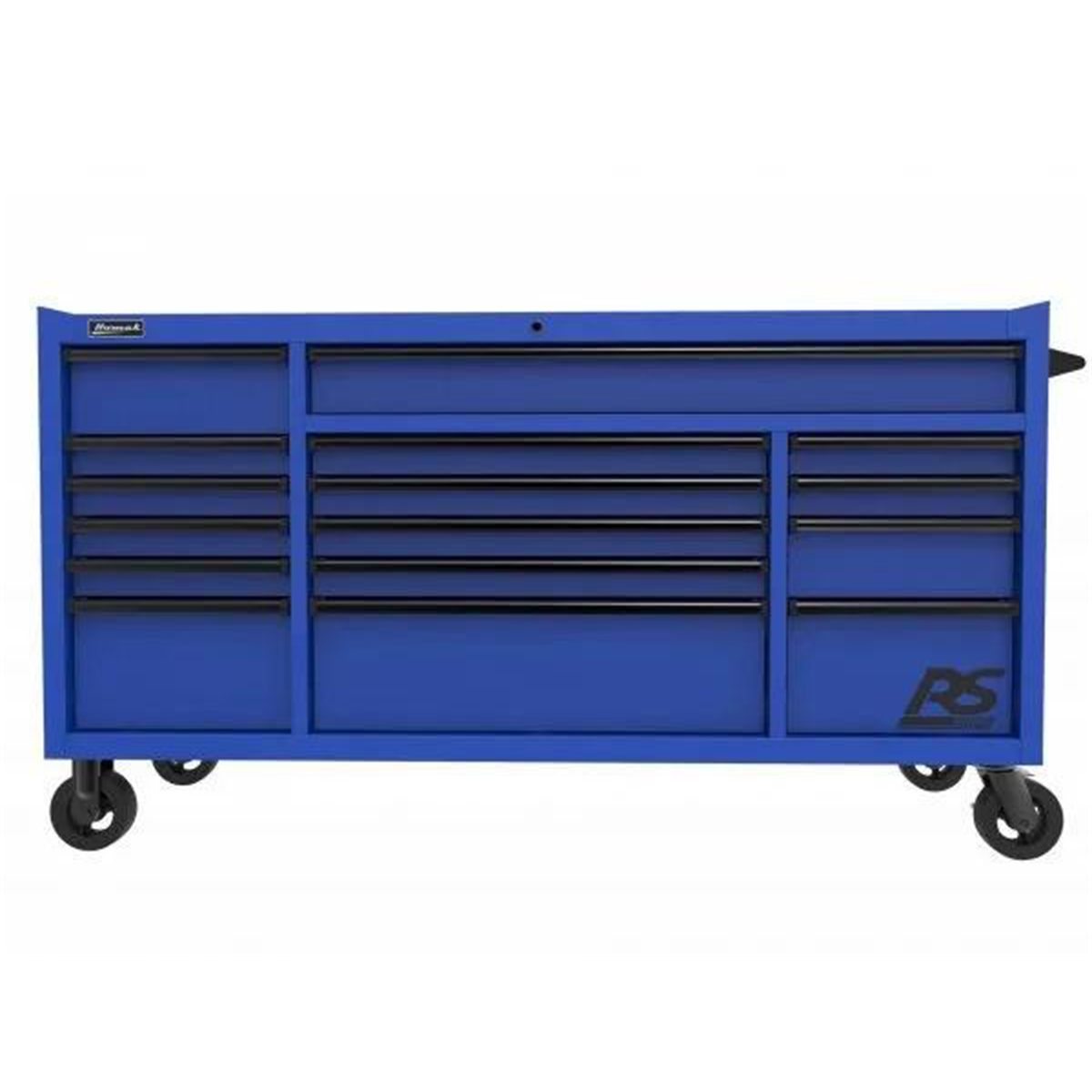 homak-manufacturing-72in-RS-PRO-16-drawer-roller-cabinet-with-24in-depth-blue-HOMBL04072160.png Homak Manufacturing 72'' RS PRO 16-Drawer Roller Cabinet with 24'' Depth - Blue HOMBL04072160 - Image 1
