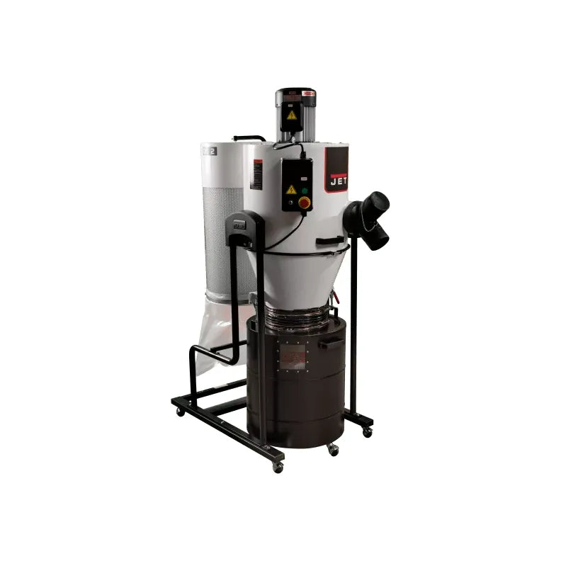 jet-JCDC-2-cyclone-dust-collector-2HP-230V-JT9-717520.jpg Dust Collector | 2HP | 230V | Cyclone | JET JT9-717520 - Image 1