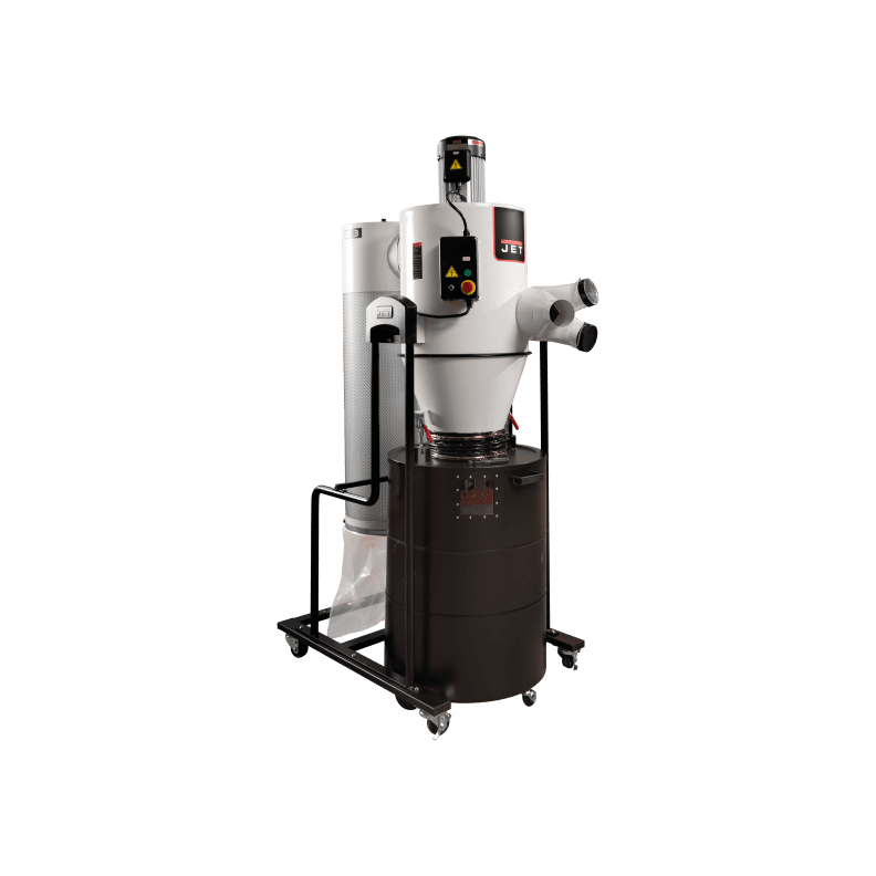 jet-JCDC-3-cyclone-dust-collector-kit-3HP-230V-JT9-717530K.png Dust Collector | 3HP | 230V | Cyclone | JET JT9-717530K - Image 1