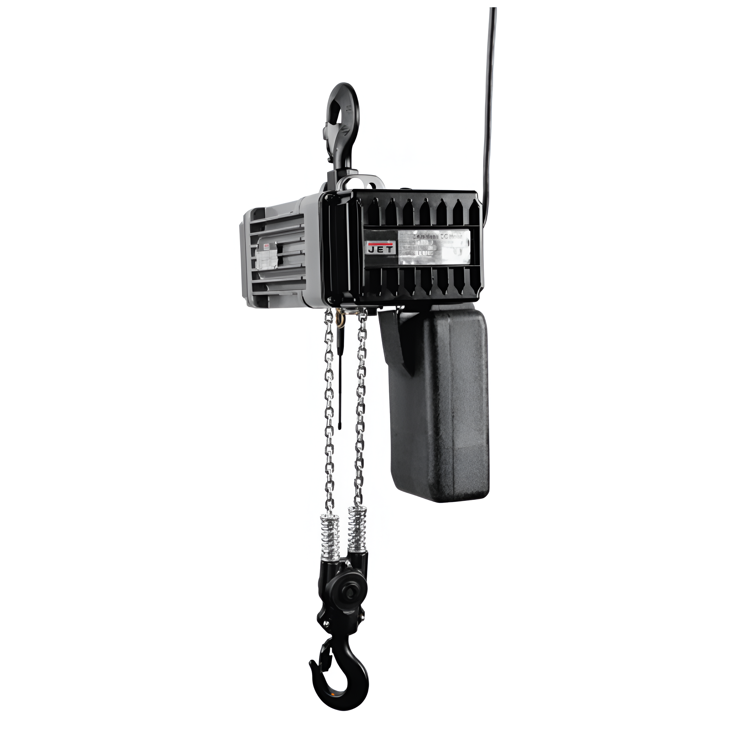 jet-tools-1-4-ton-electric-chain-hoist-1-phase-20ft-lift-BLVS025-020JET104013-0.png Jet Tools 1/4-Ton Electric Chain Hoist 1-Phase 20' Lift -BLVS025-020 JET104013 - Image 1