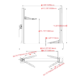 Vehicle Lift | Two Post | 10,000 lbs | Katool H100 - Image 6