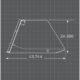 Cake Manure Bucket | 72'' | Loflin Fabrication - Image 3