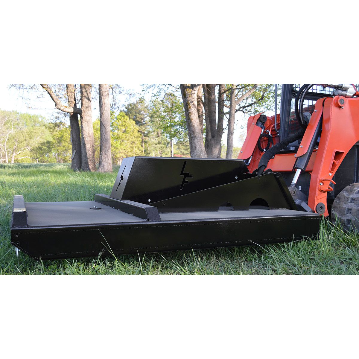 loflin-fabrication-closed-front-skid-steer-brush-cutter.jpg Skid Steer Brush Cutter | Closed-Front | Loflin Fabrication - Image 1