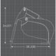 Grapple Bucket | Extra Heavy Duty | Loflin Fabrication - Image 3