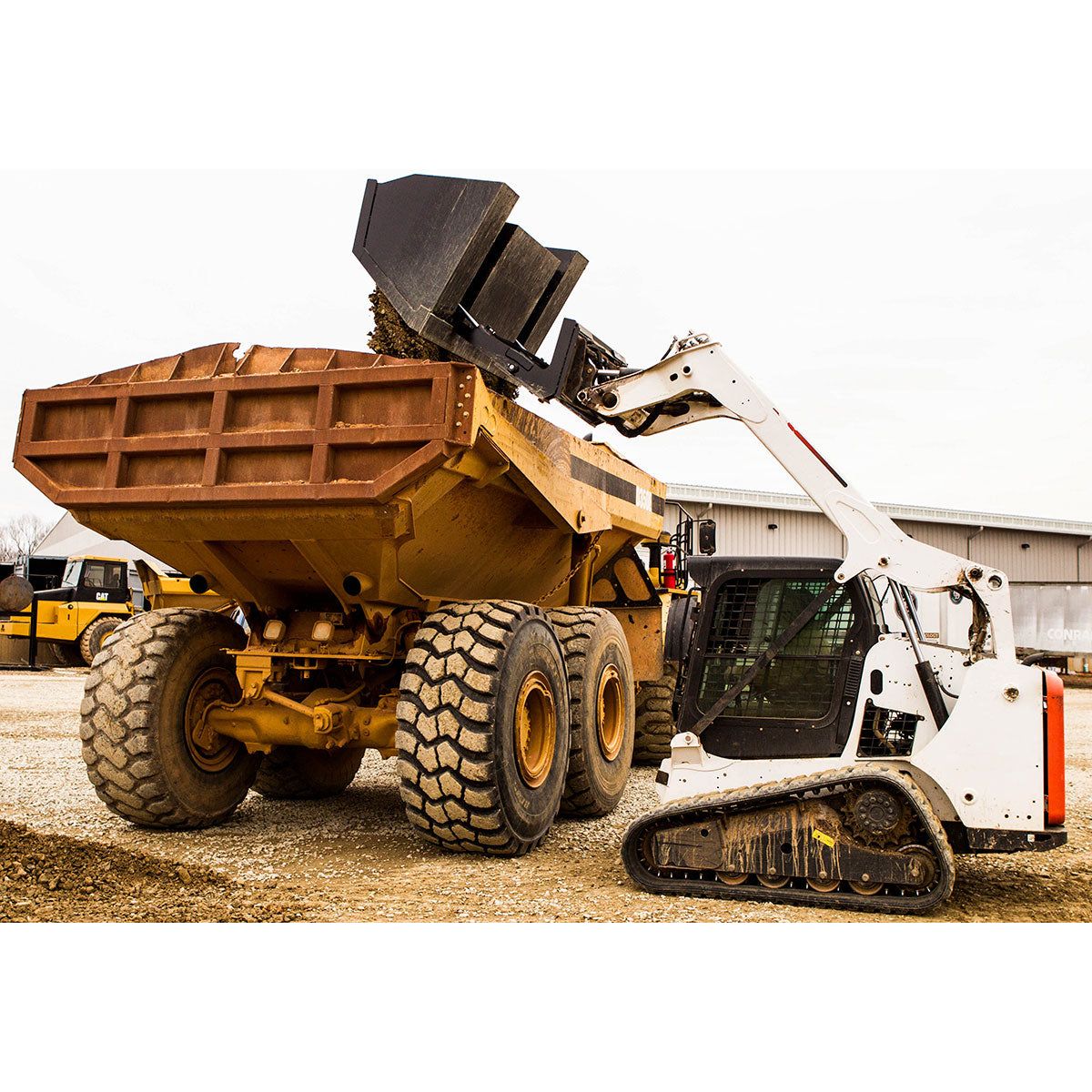 loflin-fabrication-front-dump-bucket.jpg Front Dump Bucket | Loflin Fabrication - Image 1