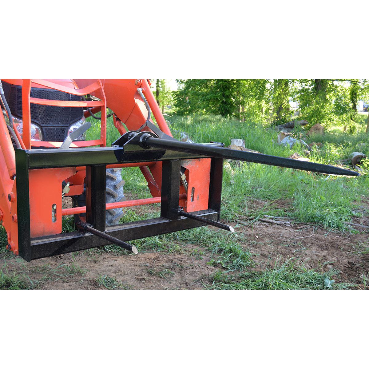 loflin-fabrication-skid-steer-hayspear.jpg Skid Steer Hay Spear | Loflin Fabrication - Image 1