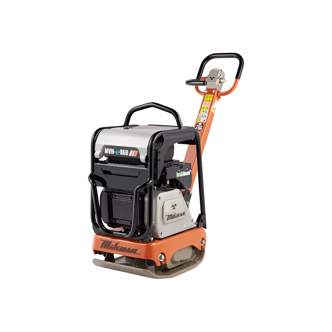 multiquip-battery-powered-plate-compactor-honda-GXE2.0H-2_698lb-CF-13.8inches-plate-MVHeR60B.png Plate Compactor | Battery-Powered | Honda GXE2.0H | 2,698 lb CF | 13.8" Plate | Multiquip MVHeR60B - Image 1