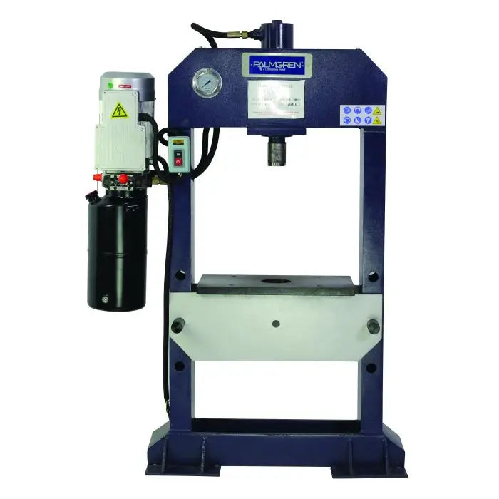 palmgren-10-ton-hyd-press-_n-electric-pump-9661612.jpg Palmgren 10‑Ton Hydraulic Press – Electric Pump, 60″ Frame | Model 9661612 - Image 1