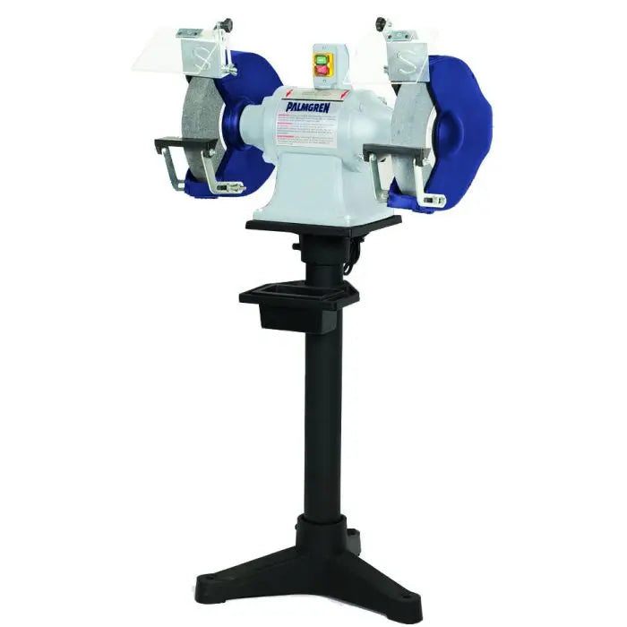 palmgren-12-powergrind-2HP-220V-grinder-with-pedestal-stand-dust-collection-9682121.jpg Grinder | 12'' | 2HP | Pedestal Stand & Dust Collection | Palmgren 9682121 - Image 1