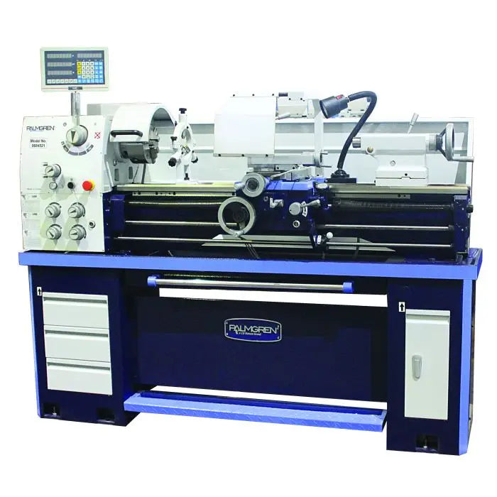 palmgren-14-x-40-Dlx-with-2-bore-230V-lathe-9684551.jpg Palmgren Lathe 14'' X 40'' 230V 9684551 - Image 1