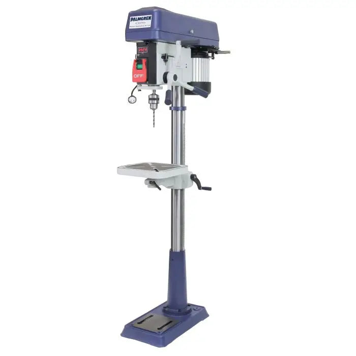 palmgren-15inches-16-speed-floor-step-pulley-drill-press-9680158.jpg Palmgren 15" Floor Drill Press – 16-Speed, Step Pulley Drive | Model 9680158 - Image 1