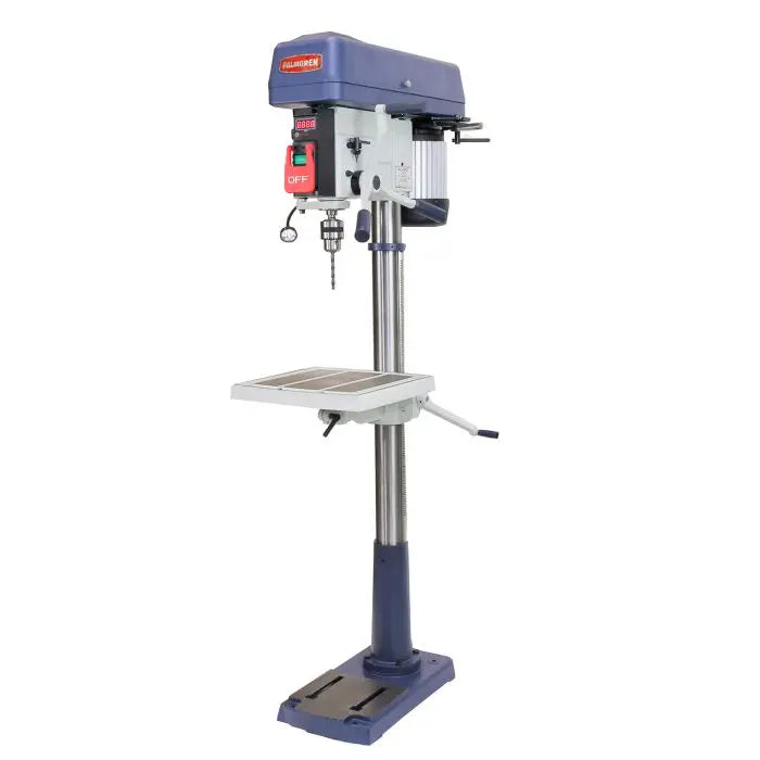 palmgren-17-16-speed-floor-step-pulley-3PH-drill-press-9680178.jpg Palmgren 17" Floor Drill Press – 16-Speed, Step Pulley System | Model 9680178 - Image 1