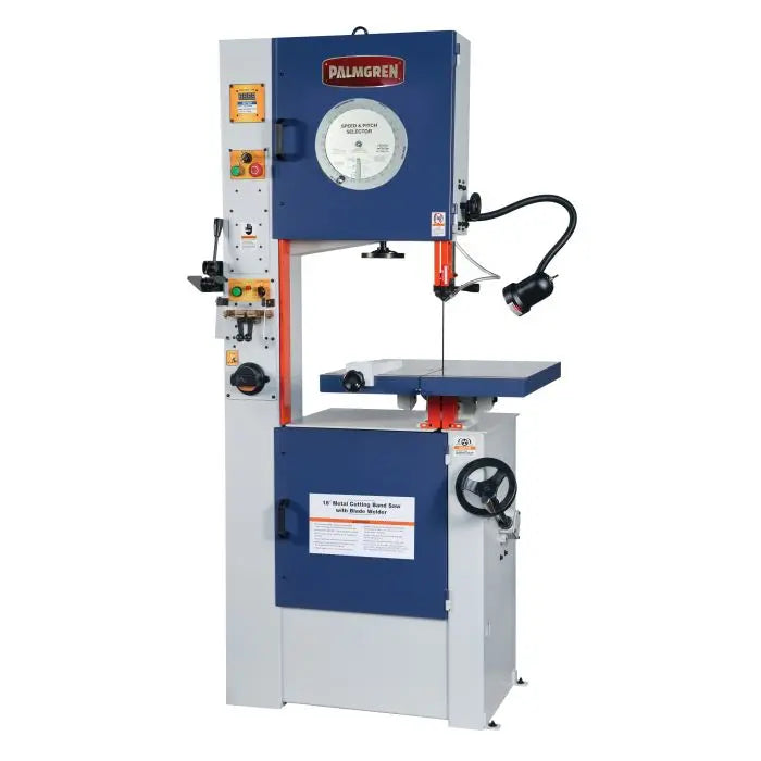 palmgren-18-variable-speed-vertical-band-saw-with-welder-9683119.jpg Band Saw | 18'' | Variable Speed | Vertical | Palmgren 9683119 - Image 1