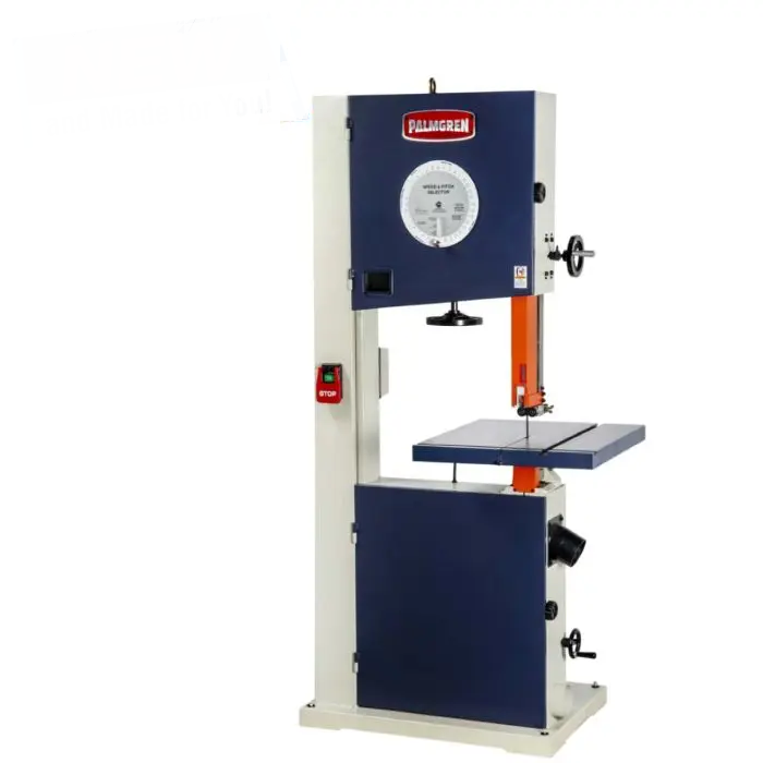 palmgren-20-vertical-wood-metal-band-saw-9683110.png Palmgren 20″ Dual‑Purpose Vertical Band Saw — Cuts Wood & Metal - Image 1