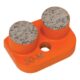 Button 30/40 Grit | 18 X 12MM | Rhino Grind - Image 2