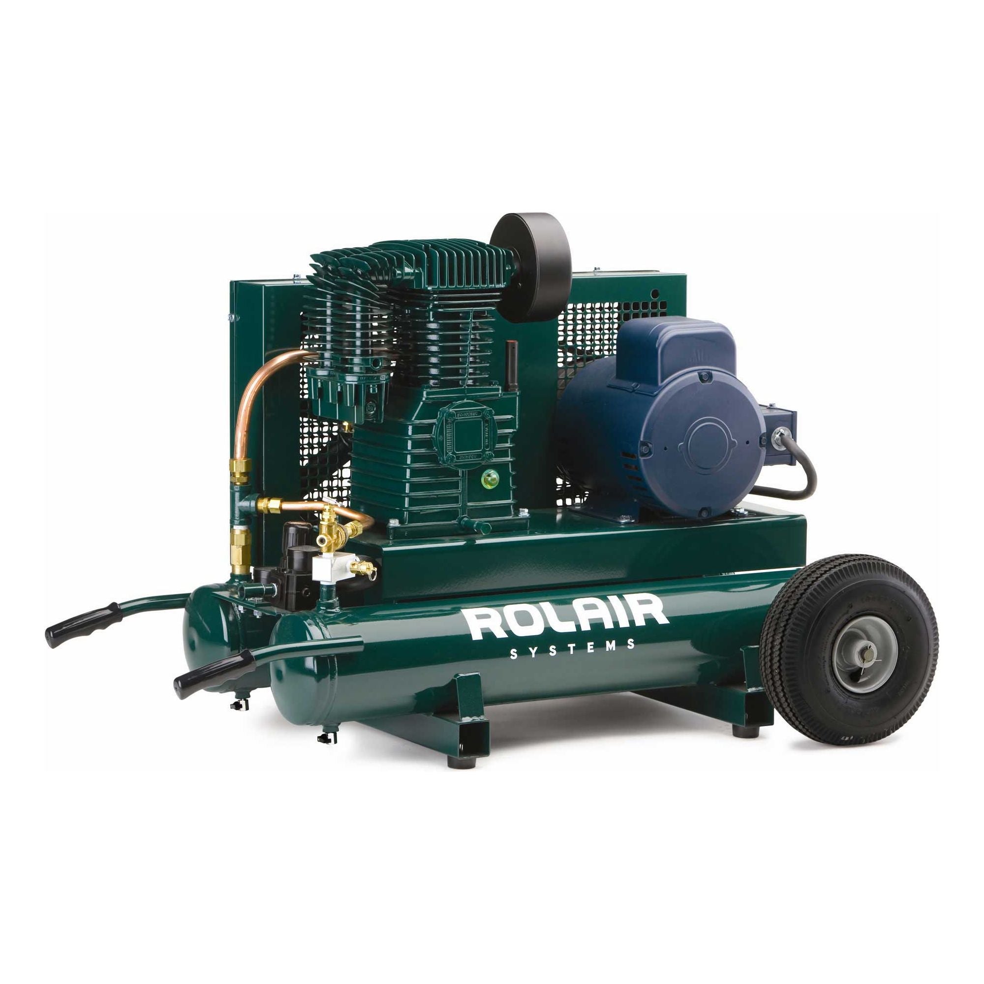 rolair-systems-portable-wheeled-electric-air-compressor-3HP-3230K24CS.jpg Wheeled Electric Air Compressor | 3HP | Rolair Systems 3230K24CS - Image 1