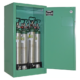 Medical Gas Cylider Storage Cabinet | 12 Capacity | D,E Oxygen | Self-Latch | Securall