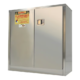 Flammable Liquid Storage Cabinet | 30 Gallon | 2 Door | Stainless Steel | Self-Latch | Securall