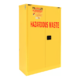 Hazardous Waste Storage Cabinet | 45 Gallon | 2 Shelves | 2 Doors | Self Latch | Securall - Image 2