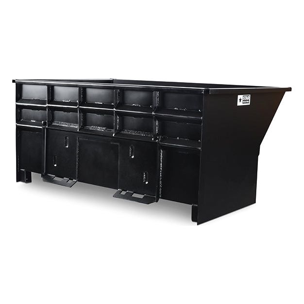 sta-industries-skid-steer-trash-hopper.jpg Skid-Steer Trash Hopper | Star Industries - Image 1