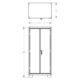Heavy Duty Cabinet | 36''×78''| 12 Gauge | (64) Bins | Valley Craft - Image 4