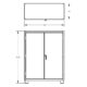 Heavy Duty Cabinet | 60''×78''| 12 Gauge | Valley Craft - Image 4