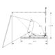 Powered Self-Dumping Hopper | 2 yd³ | 6000 lb. Capacity | Valley Craft - Image 10