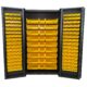 Bin & Shelf Cabinet | Deep Door | Full Bins | 48''×84'' | Valley Craft