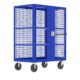 Security Cart | 60''×30'' | 2 Shelves | Blue | Valley Craft F89058VCBL