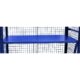 Security Cart | 60''×30'' | 2 Shelves | Blue | Valley Craft F89058VCBL - Image 5