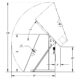 60'' Box Dumper | 230V | 36''×36'' Chute | 2000 lb. Capacity | Valley Craft - Image 10