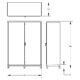 Bin & Shelf Cabinet | 60''×84'' | Full Bins | Valley Craft - Image 10