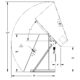72'' Box Dumper | 230V | 51''×48'' Chute | 2000 lb. Capacity | Valley Craft - Image 11