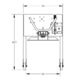 Universal Lift & Stacker | 78'' | Manual | Straddle | Valley Craft - Image 9