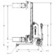 Drum Lift and Rotator | 90'' | Fully Powered | Grip | Straddle | Valley Craft - Image 9
